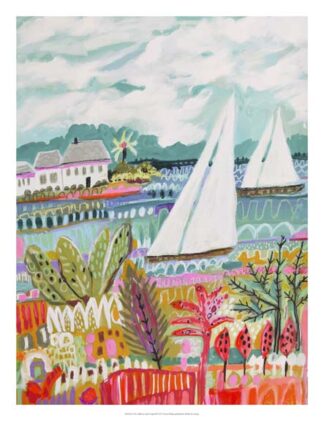 Two Sailboats and Cottage II