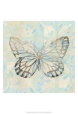 Butterfly Blossom Tile I