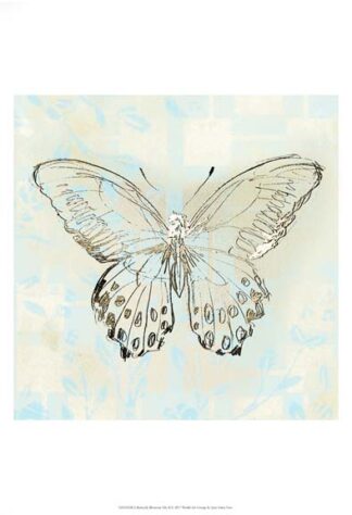 Butterfly Blossom Tile II