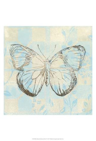 Butterfly Blossom Tile IV