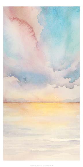 Sea Sunset Triptych II