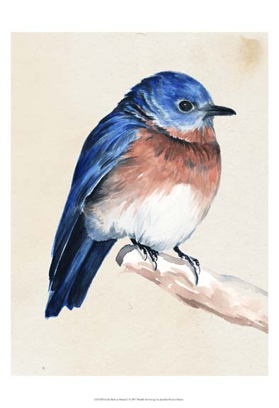 Little Bird on Branch I