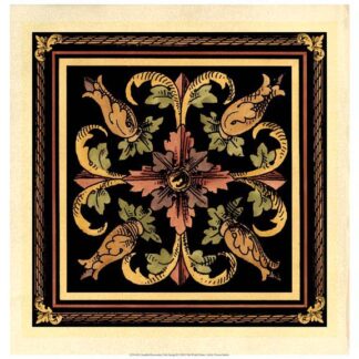 Crackled Decorative Tile Design II