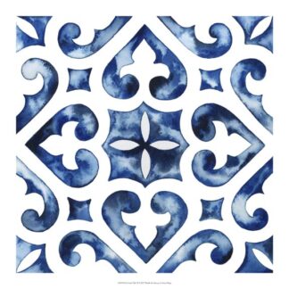 Cobalt Tile VI