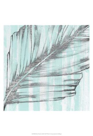 Beach Frond in Silver I