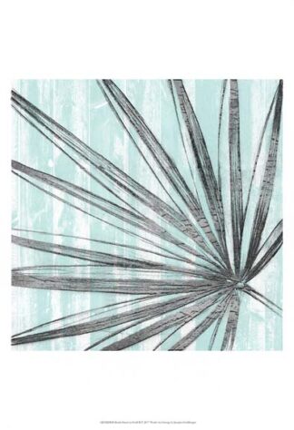 Beach Frond in Silver II