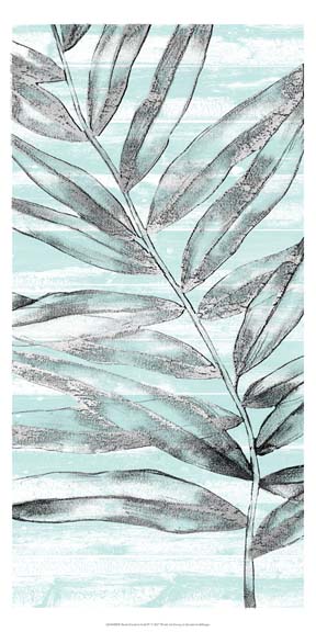Beach Frond in Silver IV