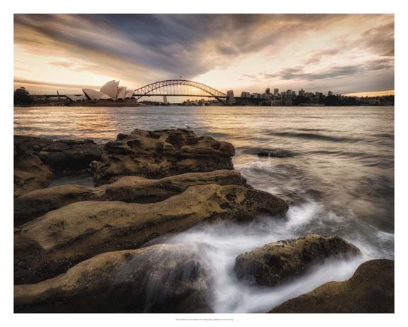 Sydney in Gold and Blue