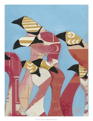 Flock of Flamingoes II