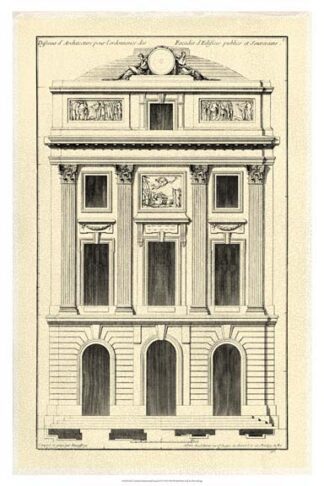 Crackle B&W Architectural Facade II