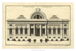 Crackl B&W Architectural Facade III