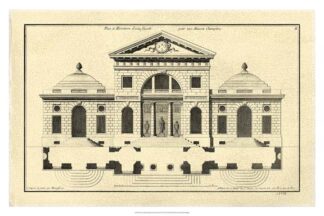 Crackle B&W Architectural Facade VI