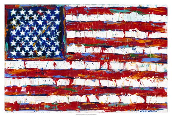 Dramatic Stars & Stripes