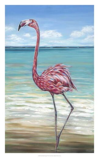 Beach Walker Flamingo II