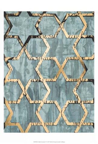 Gilded Geometrics IV