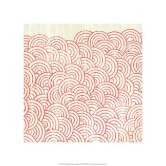 Weathered Patterns in Red I