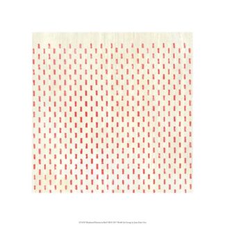 Weathered Patterns in Red VIII