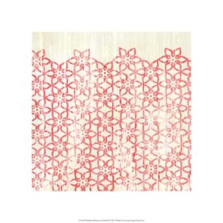 Weathered Patterns in Red IX