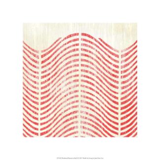 Weathered Patterns in Red X