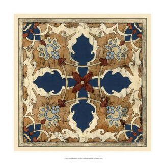 Vintage Woodblock VI