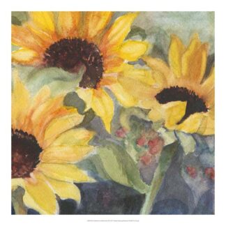 Sunflowers in Watercolor II