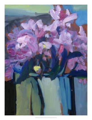 Violet Spring Flowers III