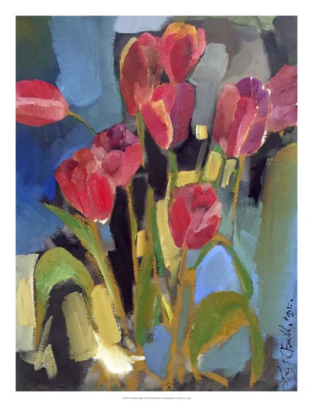 Painterly Tulips II