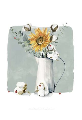 Cotton Bouquet I