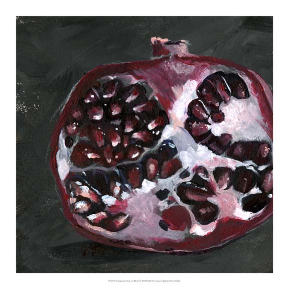 Pomegranate Study on Black I