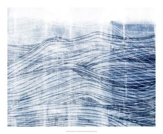 Indigo Waves I