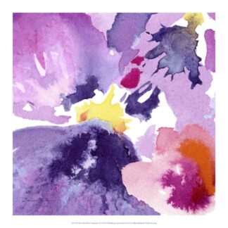 Watercolor Flower Composition IV