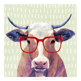 Bespectacled Bovine I