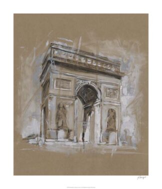 Brushwork Architecture Study I