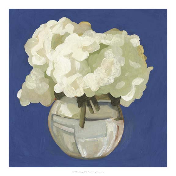 White Hydrangeas I