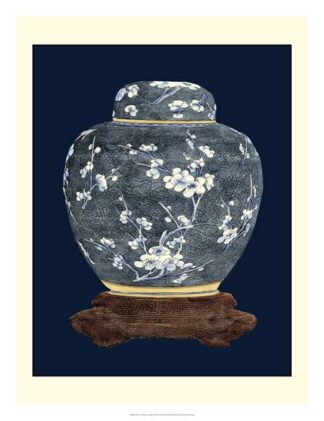 Blue & White Ginger Jar II