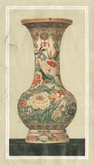 Embellished Satsuma Vase II