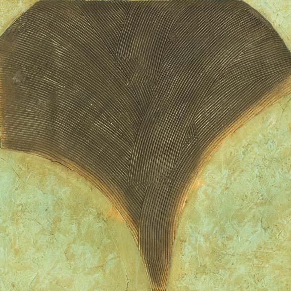 Textured Gingko I