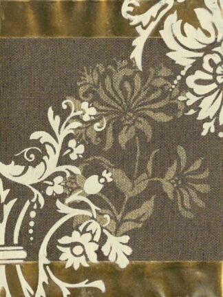 Grass Cloth Floral I