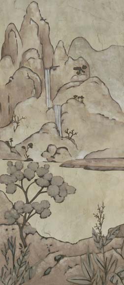 Chinoiserie Landscape II