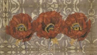 Embellished Poppy Panel II