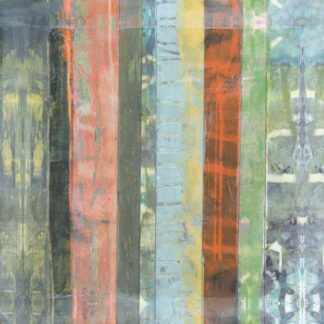 Embellished Vibrant Stripes I