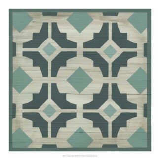 Verdigris Garden Tile III