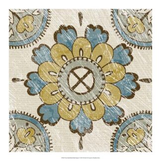 Non-Embellished Batik Square I