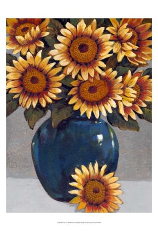 Vase of Sunflowers I