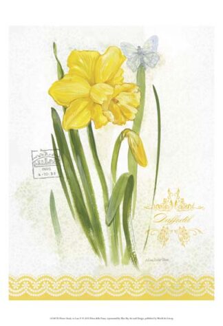 Flower Study on Lace V