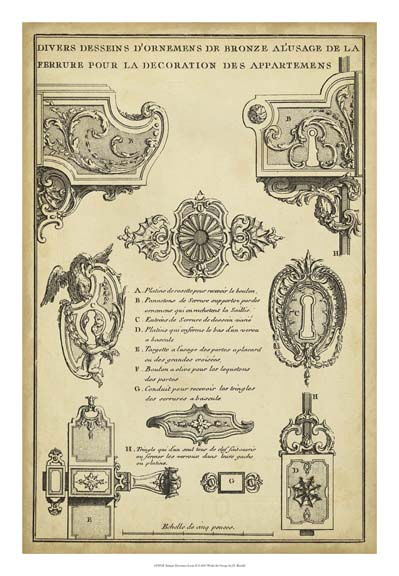 Antique Decorative Locks II