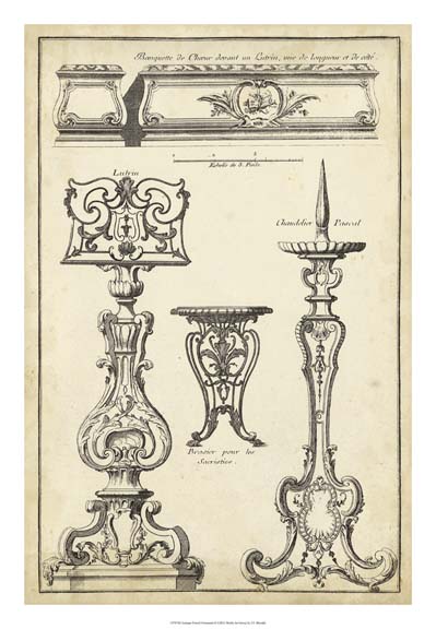 Antique French Ornament II