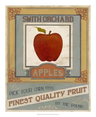 Vintage Produce Sign V