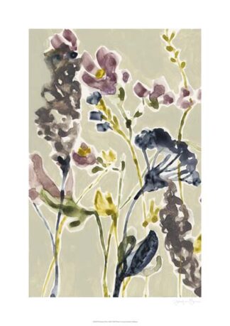 Parchment Flower Field I