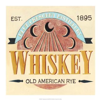 Vintage Liquor Label III